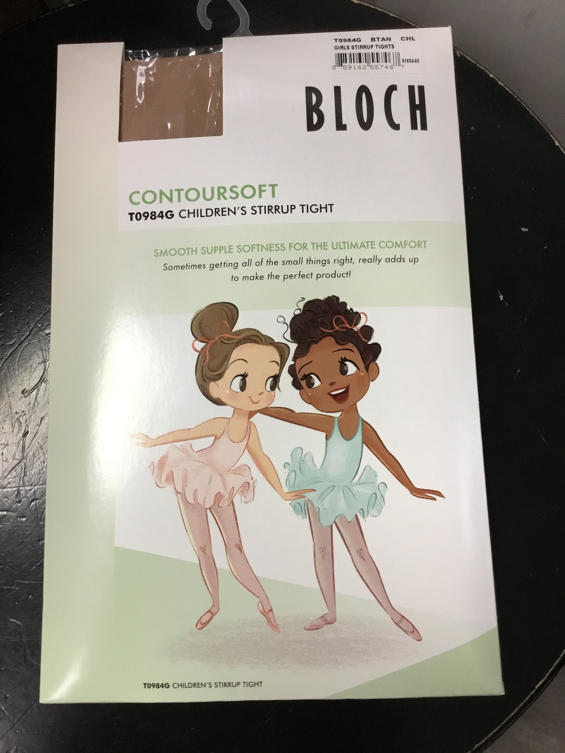 Bloch Contoursoft Stirrup Childrens Tan